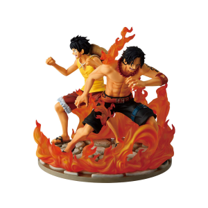Figura Ichibansho Ace Luffy Dramatic Memories One Piece 15cm