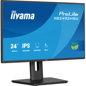 iiyama ProLite XB2492HSU-B1 pantalla para PC 60,5 cm (23.8") 1920 x 1080 Pixeles Full HD LED Negro