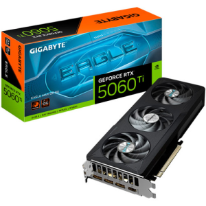 GIGABYTE GeForce RTX 5060 Ti WINDFORCE MAX OC 8G Tarjeta Gráfica – 8 GB GDDR7, 128 bits, PCI-E 5.0, 2617MHz Frecuencia del núcl