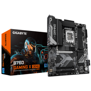 GIGABYTE B760 GAMING X GEN5 Placa Base – Compatible con procesadores Intel Core 14ª generación, VRM de 8+1+1 fases, hasta 5600 M