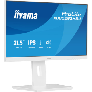MONITOR IYAMA PROLITE 21,5 PULAGADS 54,5 CM IPS PANEL TECHNOLOGY LED 1920X1080 100 HZ MATE BLANCA