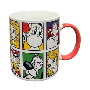 Taza con retratos de Asterix 300ml en GAME.es