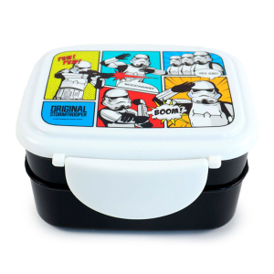 Sandwichera cubiertos Soldado Imperial Stormtrooper Star Wars