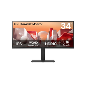 LG 34BA75QE-B pantalla para PC 86,4 cm 34 3440 x 1440 Pixeles Wide Quad HD LCD Negro