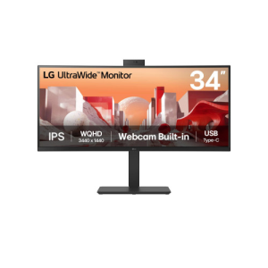 LG 34BA85QE-B pantalla para PC 86,4 cm 34 3440 x 1440 Pixeles Wide Quad HD LCD Negro
