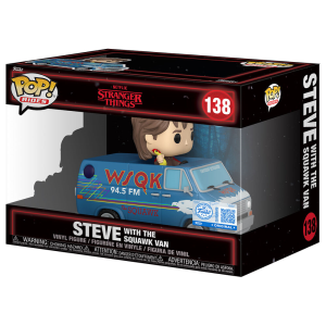 Figura POP Rides Deluxe Stranger Things 5 Steve with the Squawk Van para Merchandising en GAME.es