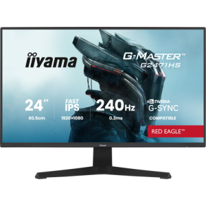 iiyama G-MASTER G2471HS-B1 pantalla para PC 60,5 cm (23.8") 1920 x 1080 Pixeles Full HD Negro