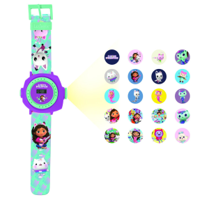 Reloj Digital proyecciones La Casa de MuI±ecas de Gabby
