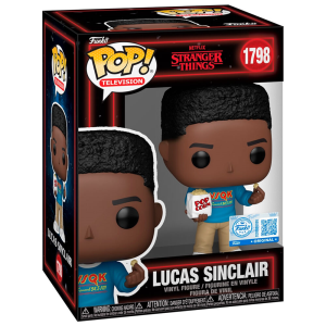 Figura POP Stranger Things 5 Lucas Sinclair Exclusive para Merchandising en GAME.es