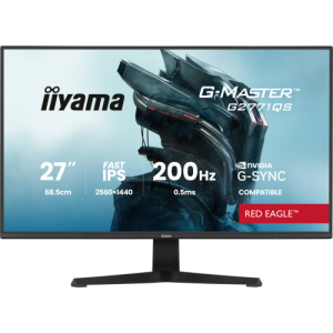 iiyama G2771QS-B1 pantalla para PC 68,6 cm 27 2560 x 1440 Pixeles Wide Quad HD Negro en GAME.es