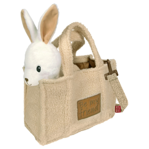 Bolso peluche conejo 28cm