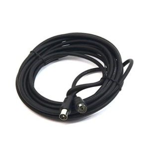 CABLE ANTENA PEPEGREEN NEGRO 5M M H en GAME.es