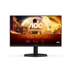 AOC 24G42E Monitor 23.8""IPS FHD 180hz 1ms HDMI DP