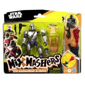 Figura The Mandalorian Grogu Deluxe Mix Mashers Star Wars 12cm