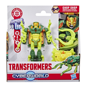 Transformers CYBERWORLD Cyber Changers Blindados Chop Shop