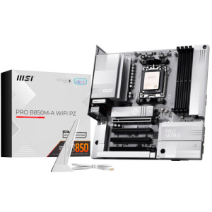 MSI AM5 PRO B850M-A WIFI PZ M-ATX AMD B850 Zócalo AM5 micro ATX