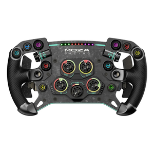Moza Racing RS056 mando y volante Negro