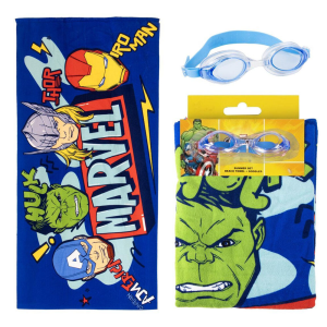 Set toalla gafas natacion Vengadores Avengers Marvel