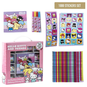 Blister pegatinas Hello Kitty and Friends 1000pzs