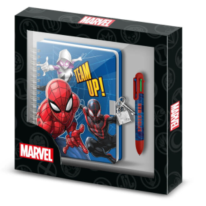 Diario Boligrafo Spiderrman Marvel
