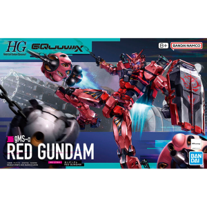 Maqueta Red Gundam Mobile Suit Gundam GQuuuuuuX