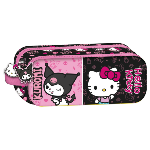 Portatodo Kuromi Hello Kitty