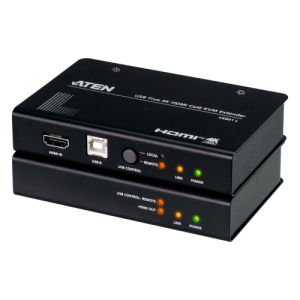 ATEN Extensor KVM USB True 4K HDMI Cat 6 (4K a 70 m)