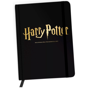 ERT Group Cuaderno con papel cuadriculado Harry Potter 044 Harry Potter Dorado