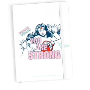 ERT Group Cuaderno con papel cuadriculado Wonder Woman 025 DC Blanco