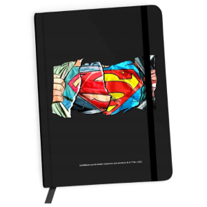 ERT Group Cuaderno con papel cuadriculado DC Superman 026 Negro