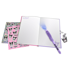 Diario boligrafo magico Kuromi Hello Kitty