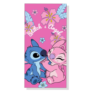 Toalla Angel Stitch Disney microfibra