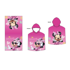 Poncho toalla Minnie Disney microfibra en GAME.es