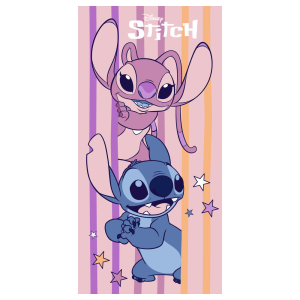Toalla Angel Stitch Disney microfibra
