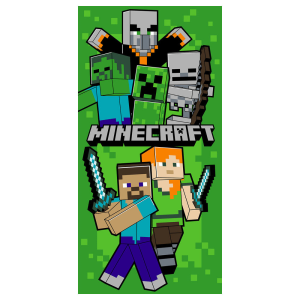 Toalla Minecraft microfibra en GAME.es