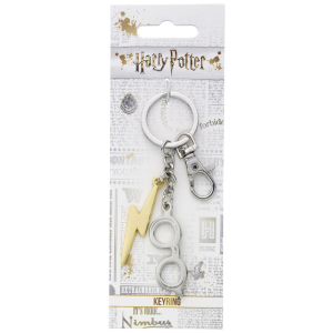 Llavero Lightning Bolt Glasses Harry Potter