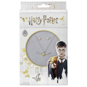 Set colgante pendientes Golden Snitch Harry Potter