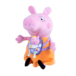 Peluche Mama Pig con Evie Peppa Pig 33cm en GAME.es