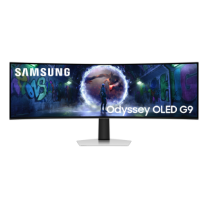 Samsung G93SD pantalla para PC 124,5 cm (49") 5120 x 1440 Pixeles Dual QHD OLED Plata
