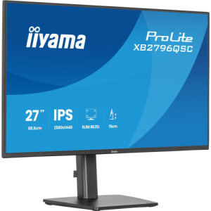 iiyama ProLite XB2796QSC-B1 pantalla para PC 68,6 cm (27") 2560 x 1440 Pixeles Quad HD LED Negro
