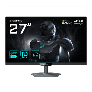 GIGABYTE G27UP Monitor de juego 27” 4K UHD - Modo dual (4K 160Hz o FHD 320Hz), 3840 x 2160, 1ms, 400 cd/m², FreeSync Premium, H