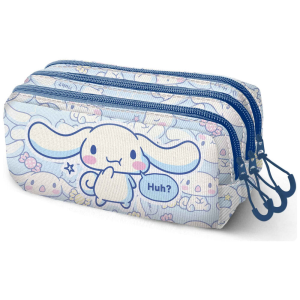 Portatodo Cinnamoroll Hello Kitty triple
