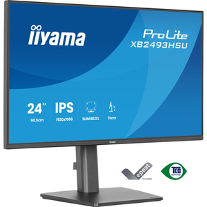 iiyama ProLite XB2493HSU-B1 pantalla para PC 60,5 cm (23.8") 1920 x 1080 Pixeles Full HD LED Negro