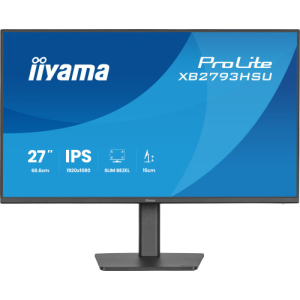 iiyama ProLite XB2793HSU-B1 pantalla para PC 68,6 cm (27") 1920 x 1080 Pixeles Full HD LED Negro
