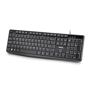 NGS FUNKY V4 (QUERTY, ES) teclado Hogar / Oficina USB QWERTY Español Negro