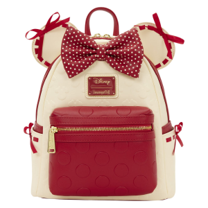 Mochila Rocks the Dots Coquette Minnie Mouse Disney Loungefly 26cm en GAME.es