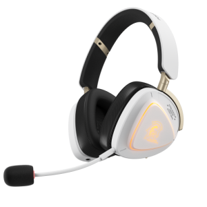 ASUS ROG Delta II-KJP Auriculares Inalámbrico y alámbrico Diadema Juego Bluetooth Negro, Blanco