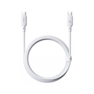 OS-BASEUS SILKY FAST CHARGING DATA CABLE USB-A TO USB-C 3A 1M MOON WHITE
