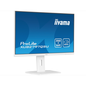 iiyama ProLite XB2797QSU-W1 pantalla para PC 68,6 cm (27") 2560 x 1440 Pixeles Quad HD LED Blanco