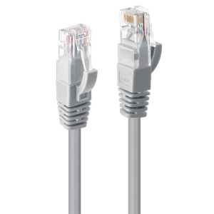 Lindy 48001 cable de red Gris 0,5 m Cat6 U UTP UTP